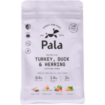 Pala turkey, duck & herring